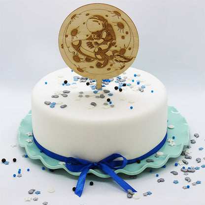 CakeTopper - Astronaut auf Rakete – Bild 2