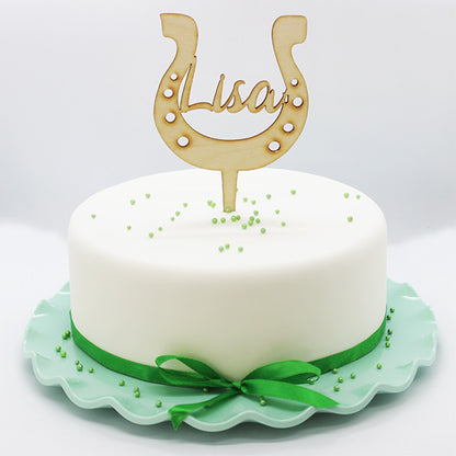CakeTopper - Hufeisen individuell – Bild 2