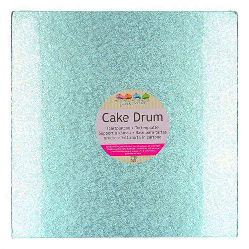 FunCakes Cake Drum - Tortenplatte - Quadratisch 30,5 cm Baby Blau – Bild 2