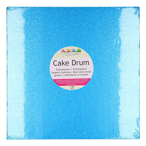 FunCakes Cake Drum - Tortenplatte - Quadratisch 30,5 cm Blau – Bild 2