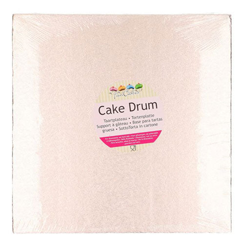 FunCakes Cake Drum - Tortenplatte - Quadratisch 30,5 cm Rose Gold – Bild 2