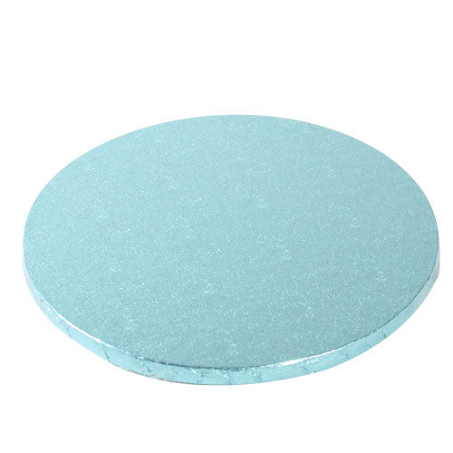 runde Tortenplatte 30,5cm hellblau