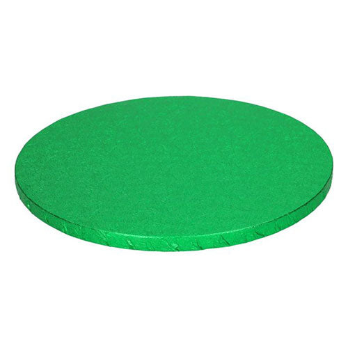 grüne Tortenplatte in 30,5cm rund - stabil für Kuchen und Torten