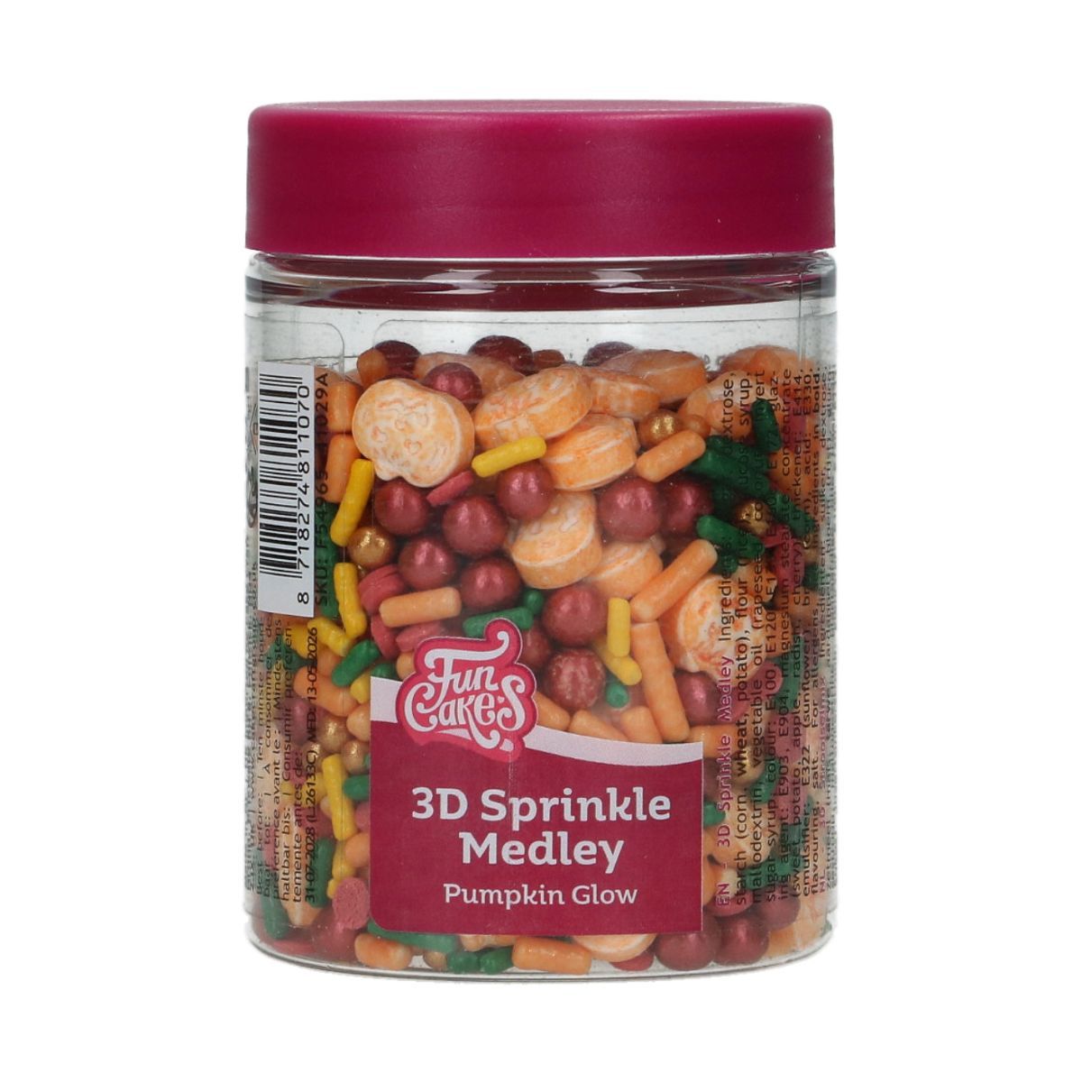 FunCakes  Sprinkle Medley Pumpkin Glow