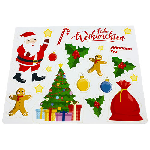 Fondant Kuchen-Tattoo - Weihnachten – Bild 2