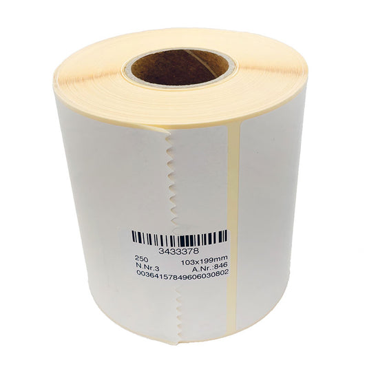 Label auf Rolle für DHL - 103x199mm - 250 Label