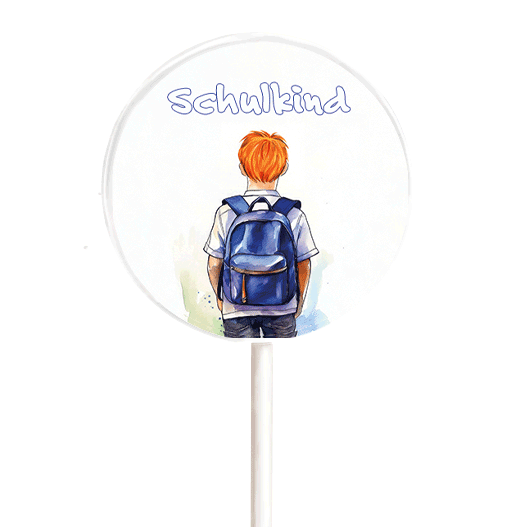 MotivLolli Schuljunge mit roten Haaren