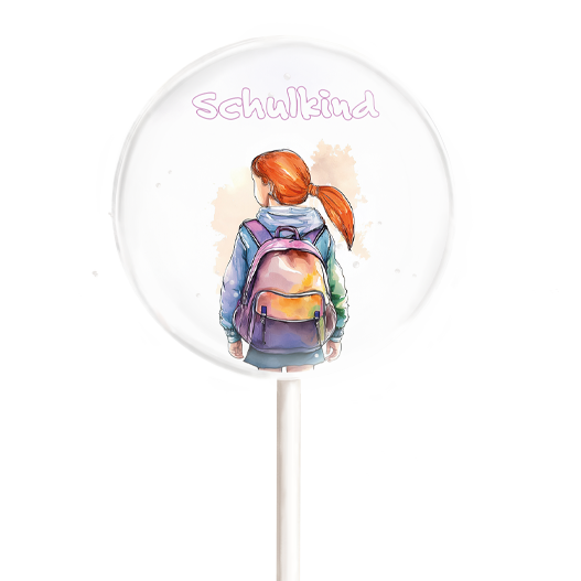MotivLolli Schulkind Mädchen rote Haare