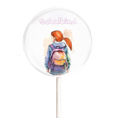 MotivLolli Schulkind Mädchen rote Haare