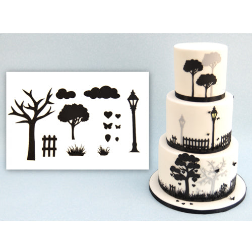 Patchwork Cutter Countryside Silhouette Set – Bild 1