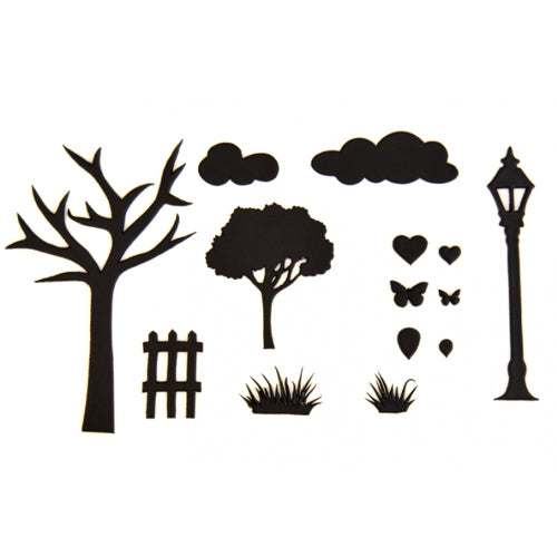 Patchwork Cutter Countryside Silhouette Set – Bild 2