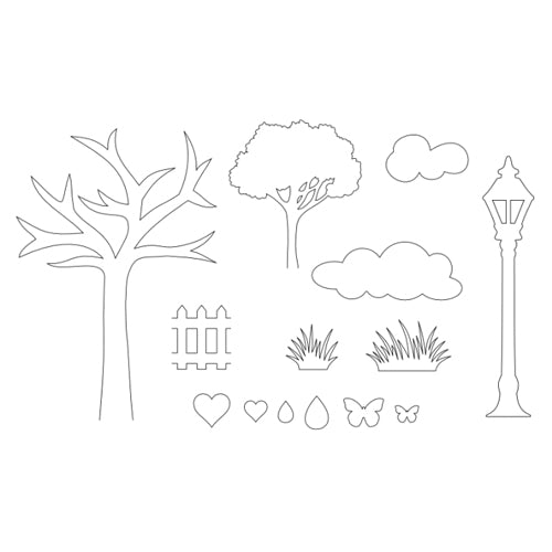 Patchwork Cutter Countryside Silhouette Set – Bild 3
