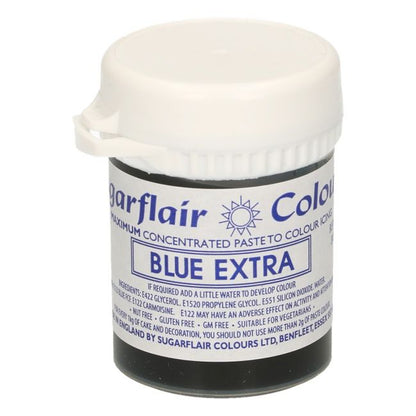 Speisefarben-Paste Sugarflair Blau Extra - Blue Extra – Bild 1