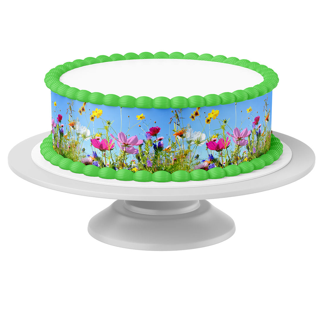 Tortenband um Torte auf Tortenständer