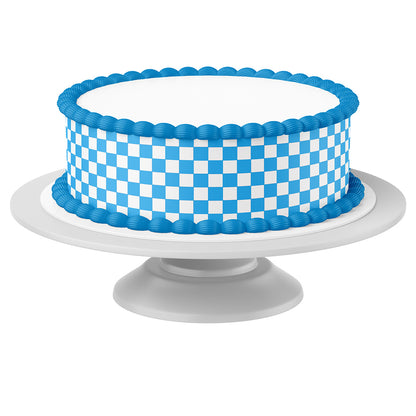 Tortenband um Torte auf Tortenständer