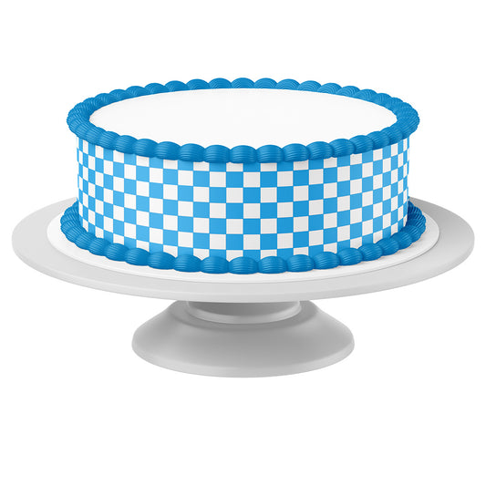Tortenband um Torte auf Tortenständer