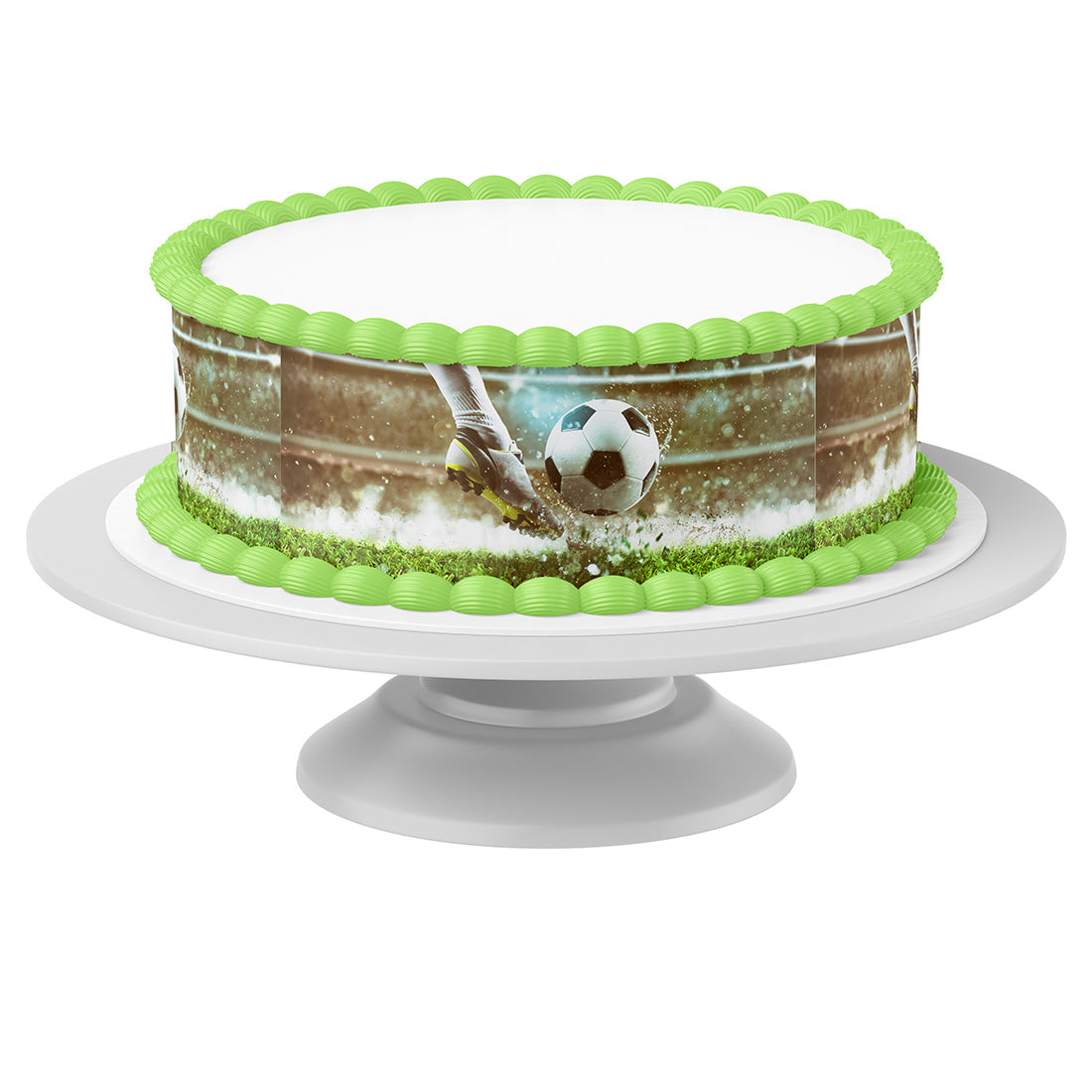 Tortenband um Torte auf Tortenständer