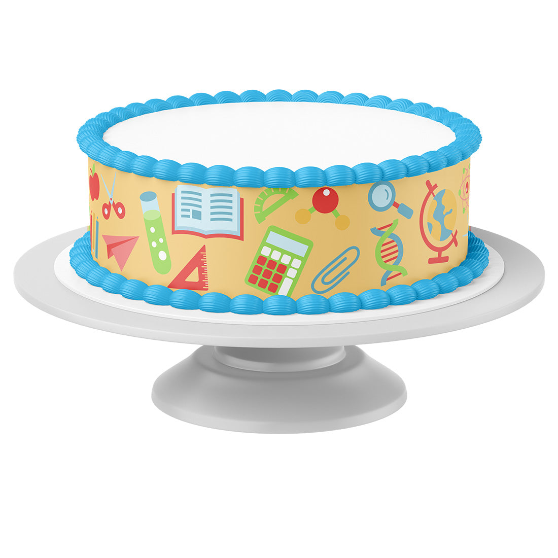 Tortenband um Torte auf Tortenständer