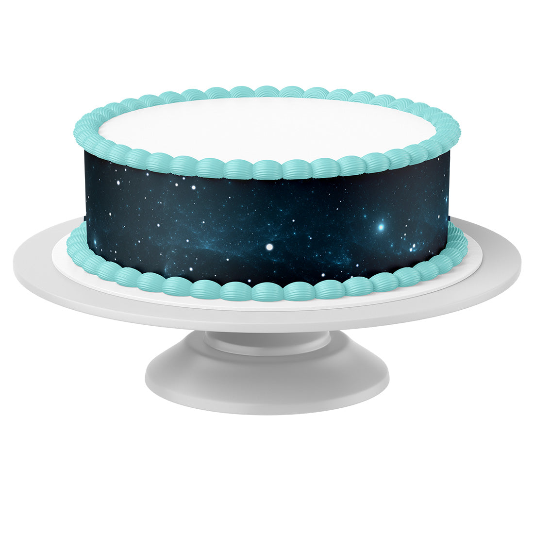 Tortenband um Torte auf Tortenständer