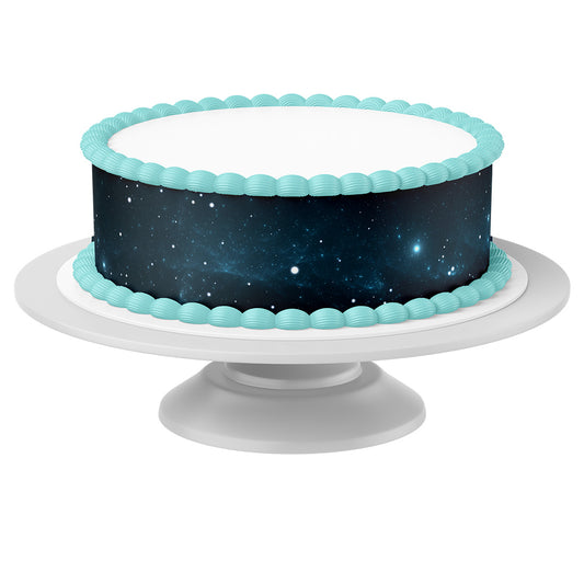 Tortenband um Torte auf Tortenständer