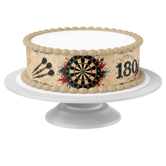 Tortenband Dart 180 essbar - 4 Stück á 24cm x 5cm