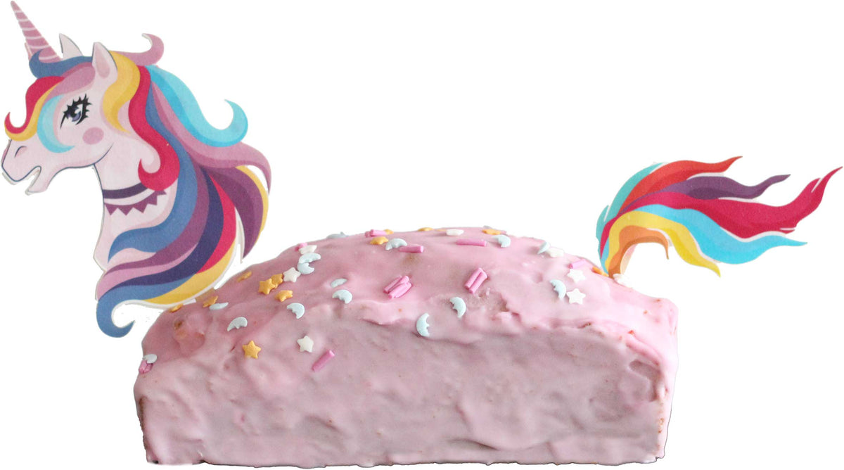 Fondant Kuchen-Einstecker - Einhorn – Bild 1