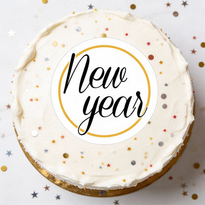 Tortenbild Silvester NewYear – Bild 2
