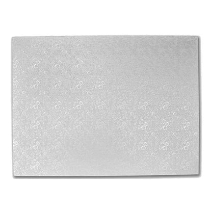 Tortenplatte Silber rechteckig 24 x 34 cm - 1cm stark – Bild 1