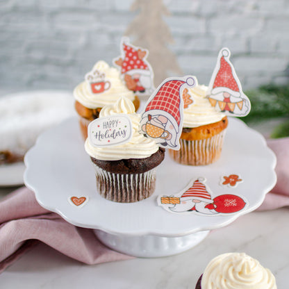 Wichteloblaten aus Oblatenpapier Dekoration für CupCakes und Kekse