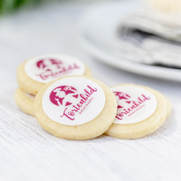 Logocookies individuell Rund