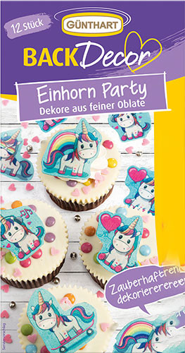 Unicorn Party - Wafer Paper