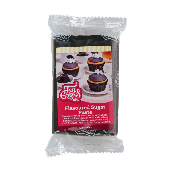 FunCakes Fondant with Liquorice Flavor - 250g