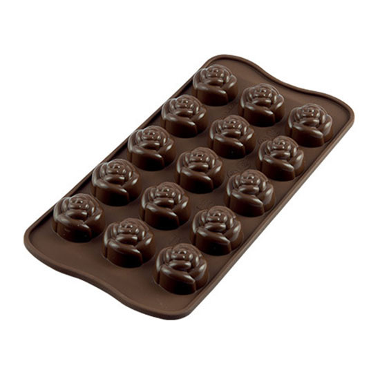 Silikomart Chocolate Mould Rose