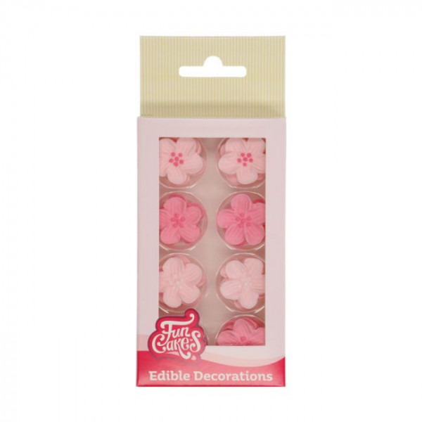 FunCakes Zucker Dekorationen - Blume Mix Rosa