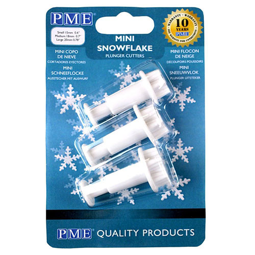 PME Mini snowflake with ejector - 3 pcs