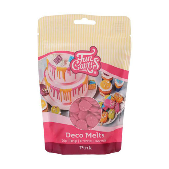 FunCakes Deco Melts -Rosa- 250g