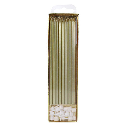PME Extra Tall Candles Gold