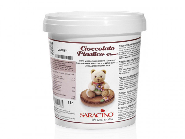 Saracino Modelling Chocolate White - 1kg