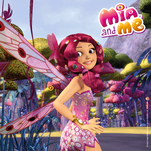 Mia and Me Cake Picture - Mia in Centopia's Jungle