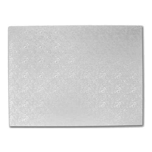 Cake Plate Silver rectangular 60 x 40cm - 1cm thick