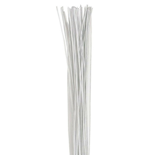 Floral Wire - White - 24 Gauge