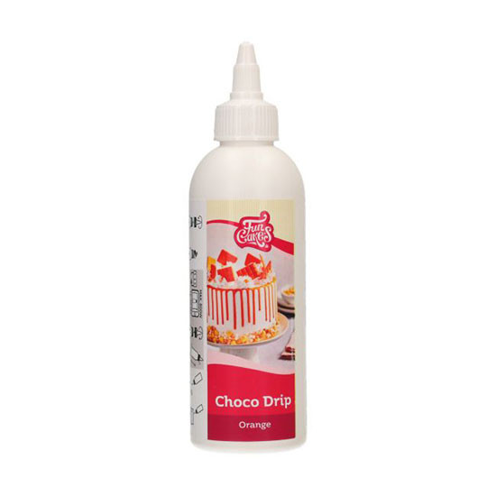 FunCakes Schoko Drip - Orange - 180g