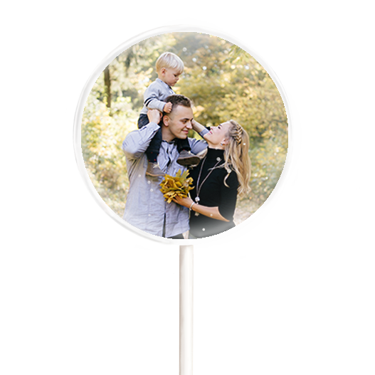 Fotololli – Personalisierter Lolli mit eigenem Bild & Motiv - 5cm