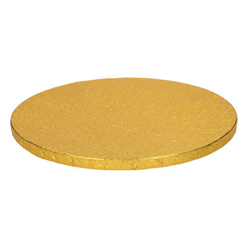 FunCakes cake board round ø25cm, 1cm - gold