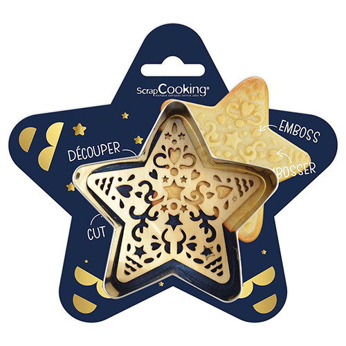 Cookie Cutter & Embosser Star