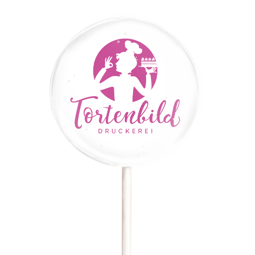 Logololli – Lolli mit individuellem Firmenlogo - 5cm