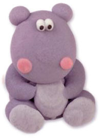 Sugar Animal Figure - Hippo