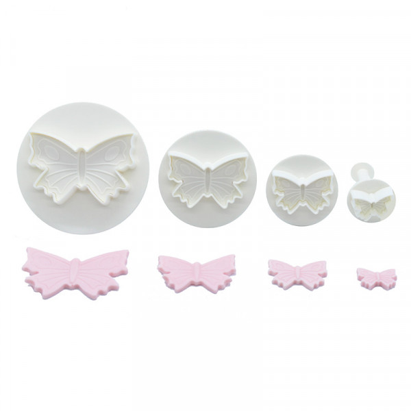 Stamp Cutter - Butterfly Set of 4
