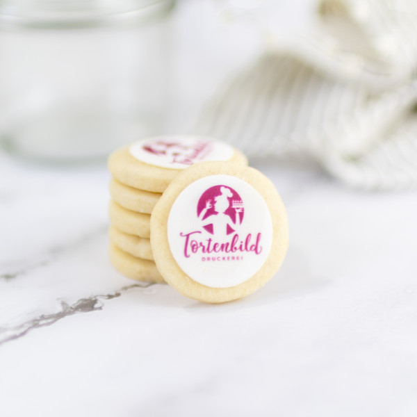 Logocookies individuell Rund