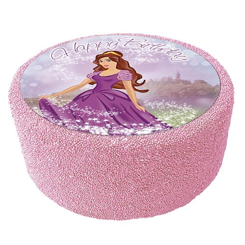 Motif cake Princess